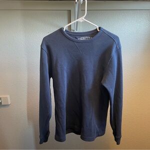 Signature by Levi Strauss Navy Textured Top